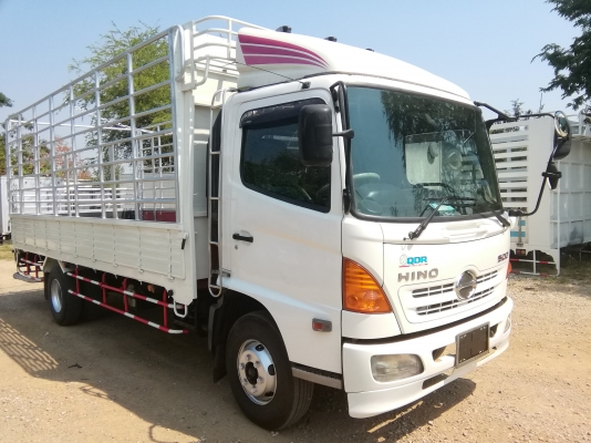 6 ล้อกลาง *Euro.3* HINO *ซีรีย์500* FC9J 175 แรงม้า คอมมอนเรว *ยาว 5.60 ม.* รถสวยเดิม+สวยจริง * รถห้