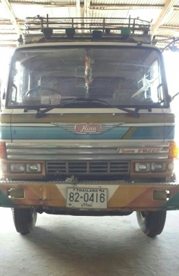 สิบล้อ ฮีโน่ ซูโม่ FM 227LD 220 hp 2เพา ดั้มกะบะค็อกเกษตร มีระบบลากลูก รถห้าง.สภาพดีสวยบาง เดิม พร้อ