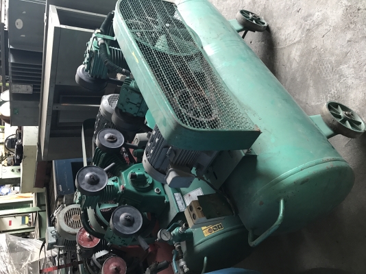 ขายปั๊มลมฟูเซ็ง5แรง3สูบถัง260ลิตรมี2ตัวๆ32000พร้อมใช้ครับ ขายปั๊มลมฟูเซ็ง5แรง3สูบถัง260ลิตรมี2ตัวๆ32000พร้อมใช้ครับ