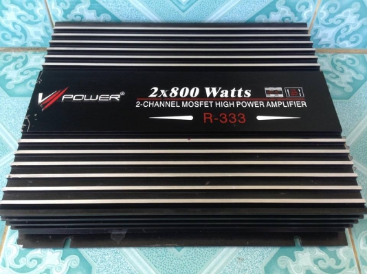 1..แอมป์เอบี2ch V-power ขาย 850 บาท 2..แอมป์เอบี2ch altec ขาย 850 บาท มือสองใช้งานปกติสนใจ0892425454 อยู่สระบุรี