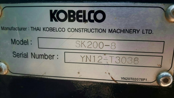 ขาย!! >>> Kobelco Sk200 Mark8 Yn12 Super <<< สอบถามเพิ่มเติม เบอร์โทร 098-7155789