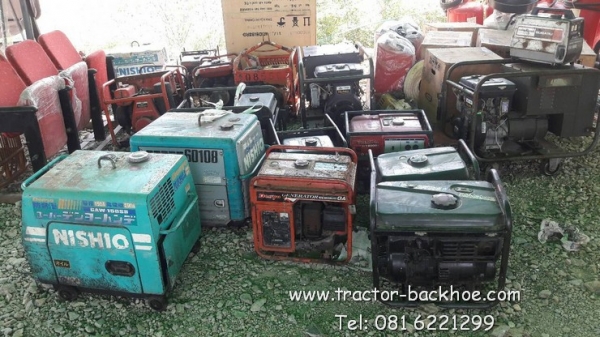 ขาย เครื่องปั่นไฟ เครื่องเชื่อมพร้อมปั่นไฟ จำนวนมาก เก่าญี่ปุ่นครับ มีทั้งแบบใช้ไฟ 110v และ 220v