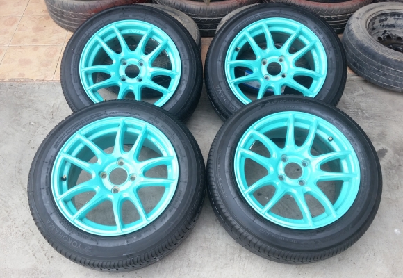 ขายล้อLenso Project-D SpecEขอบ15 พร้อมยาง4 ล้อ