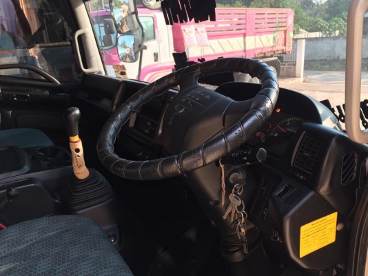 ขายรถสิบล้อแม่-ลูกไม่ดัมพ์ Hino เครื่อง 380 แรง ปี 55 ลูก 3 เพลาแท้ ทะเบียนพร้อม