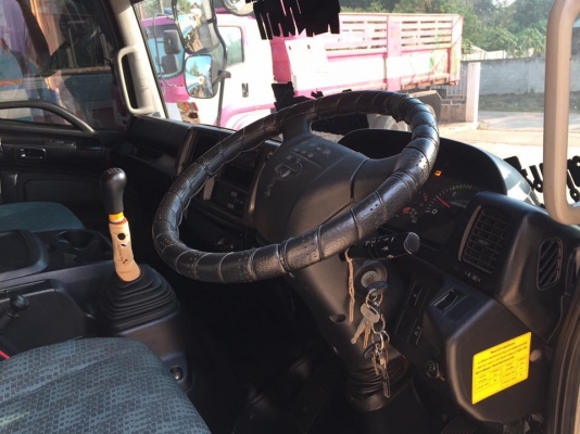 ขายรถสิบล้อแม่-ลูกไม่ดัมพ์ Hino เครื่อง 380 แรง ปี 55 ลูก 3 เพลาแท้ ทะเบียนพร้อม