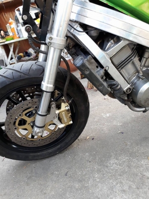 Bros400 ทะเบียนแท้ เล่มเขียว