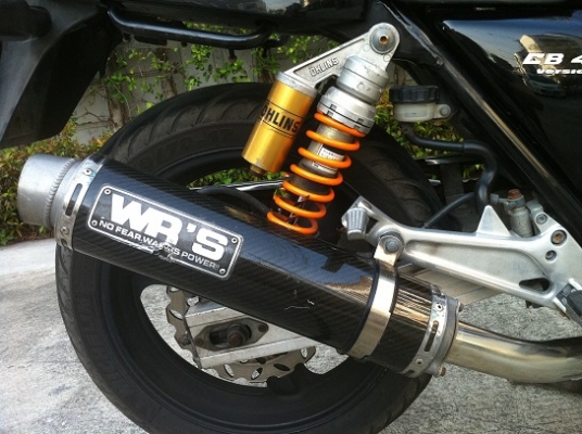 Cb 400 y93 ท่อ wrs full โช๊ค ohlins ทะเบียน Cb 400 y93 ท่อ wrs full โช๊ค ohlins ทะเบียน