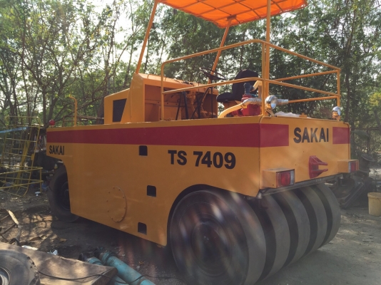 ขายด่วนรถบดล้อยาง9ล้อSAKAI TS7409 พร้อมใช้งาน เล่มทะเบียน ขายด่วนรถบดล้อยาง9ล้อSAKAI TS7409 พร้อมใช้งาน เล่มทะเบียน