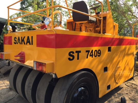 ขายด่วนรถบดล้อยาง9ล้อSAKAI TS7409 พร้อมใช้งาน เล่มทะเบียน ขายด่วนรถบดล้อยาง9ล้อSAKAI TS7409 พร้อมใช้งาน เล่มทะเบียน