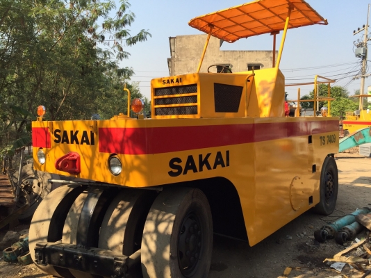 ขายด่วนรถบดล้อยาง9ล้อSAKAI TS7409 พร้อมใช้งาน เล่มทะเบียน ขายด่วนรถบดล้อยาง9ล้อSAKAI TS7409 พร้อมใช้งาน เล่มทะเบียน