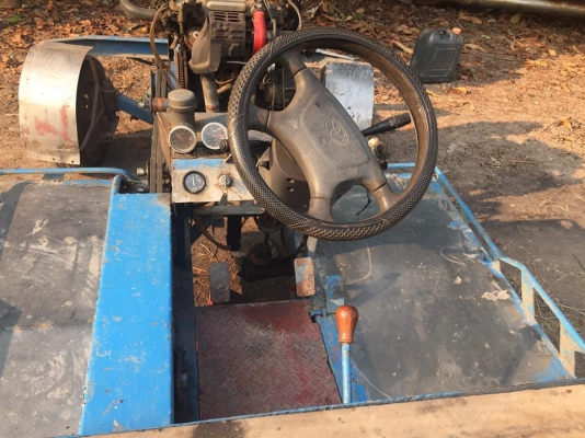 รถเกียร์ นั่งขับ พื้นเเสตนเลส