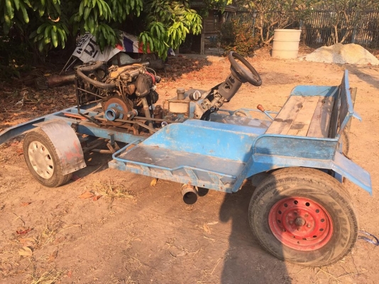 รถเกียร์ นั่งขับ พื้นเเสตนเลส