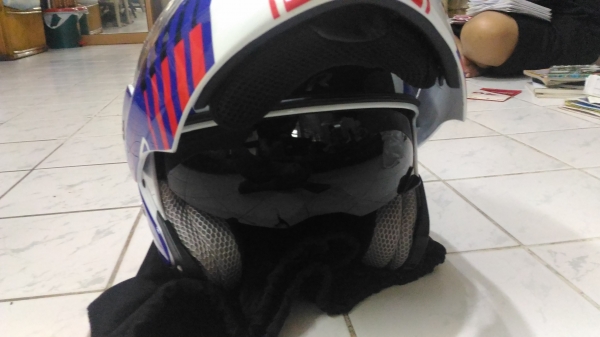 หมวก rider เต็มใบเปิดคางได้ ของใหม่