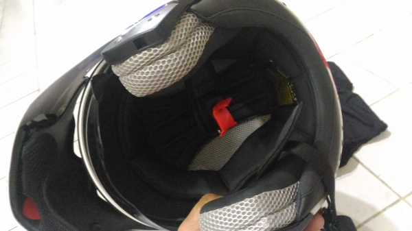 หมวก rider เต็มใบเปิดคางได้ ของใหม่