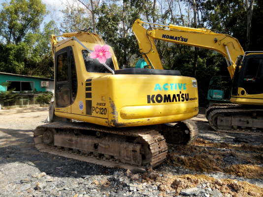ขายรถแบคโฮ KOMATSU PC120-6Z เอกสารใบแจ้งจำหน่าย ราคา 1000000 ขายรถแบคโฮ KOMATSU PC120-6Z เอกสารใบแจ้งจำหน่าย ราคา 1000000