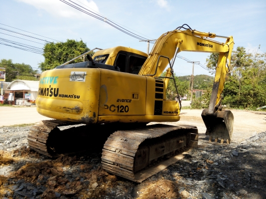 ขายรถแบคโฮ KOMATSU PC120-6Z เอกสารใบแจ้งจำหน่าย ราคา 1000000