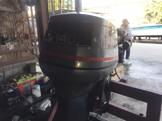 ขายเครื่องเรือ Yamaha 140 (แยกเครื่องขายได้ค่ะ)