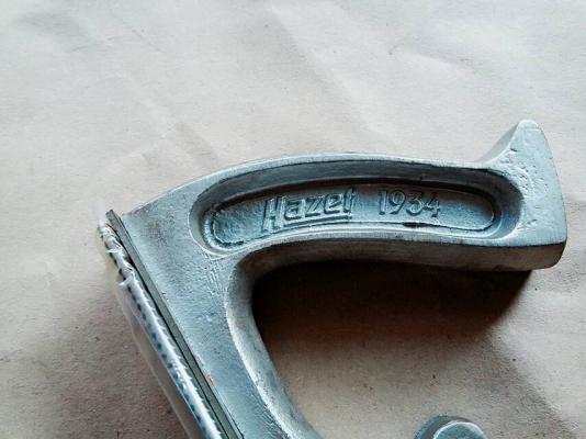 ขายกบตะไบฟันโค้ง HAZET MADE IN GERMANY.ใหม่เก่าเก็บ40ปี