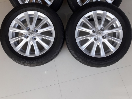 ล้อTOYOTA VIOS 12 ก้านขอบ 15 ยางปี 15 4 ล้อ