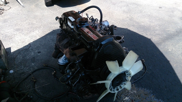 ขายเครื่องยนต์ดีเซลโตโยต้า 2L ไมรตี้พร้อมเลข