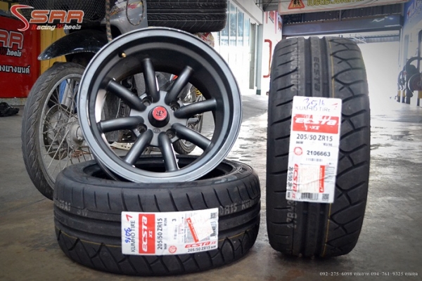 KUMHO KU36 205/50R15 เส้นละ 3,250 บาท