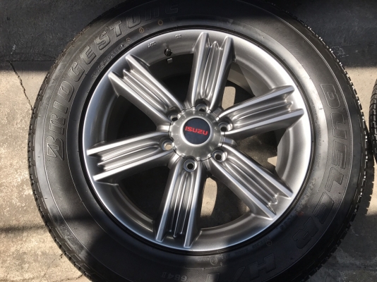 แม็กขอบ18 ป้ายแดง ISUZU Blue Power X-Series พร้อมยางป้ายแดง 255-60-18