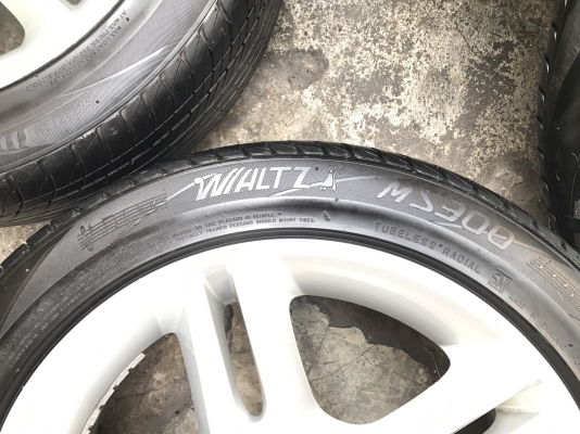 ล้อแม็ก ford fiesta ตัวท๊อป ขอบ 16 พร้อมยาง 195-50-16 ปี 15 ล้อแม็ก ford fiesta ตัวท๊อป ขอบ 16 พร้อมยาง 195-50-16 ปี 15