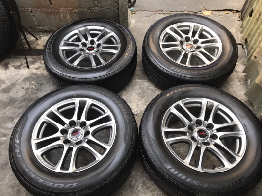 แม็ก แท้ Toyota TRD3 ขอบ18 พร้อมยาง 265-60-18