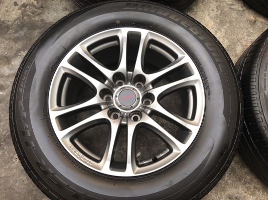 แม็ก แท้ Toyota TRD3 ขอบ18 พร้อมยาง 265-60-18 แม็ก แท้ Toyota TRD3 ขอบ18 พร้อมยาง 265-60-18