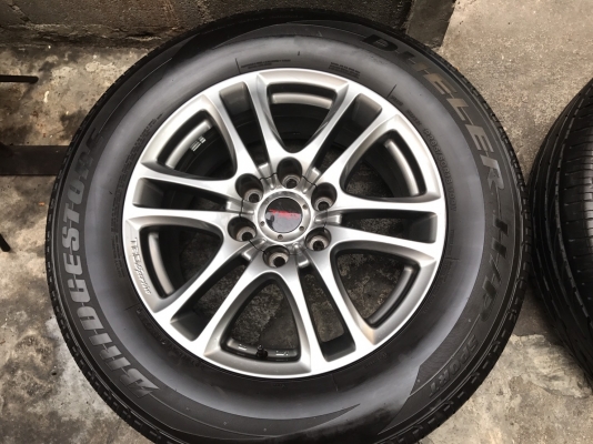 แม็ก แท้ Toyota TRD3 ขอบ18 พร้อมยาง 265-60-18 แม็ก แท้ Toyota TRD3 ขอบ18 พร้อมยาง 265-60-18