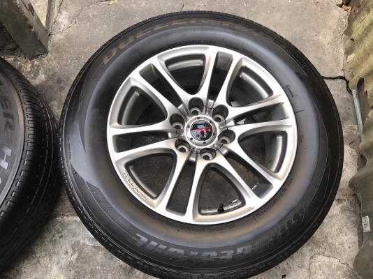 แม็ก แท้ Toyota TRD3 ขอบ18 พร้อมยาง 265-60-18 แม็ก แท้ Toyota TRD3 ขอบ18 พร้อมยาง 265-60-18