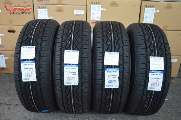 FALKEN TZ04 255/70R15 ปี17 เส้นละ 3,500 บาท