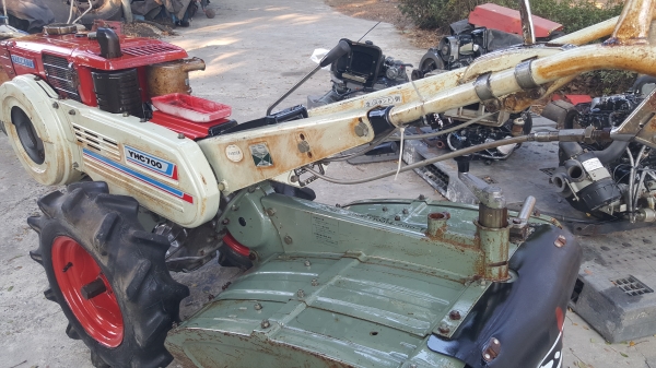 รถพรวนดิน ดีเชล 7 แรง พร้อมใช้งาน รหัสสินค้า D1 - 11 สอบถามได้ต่อรองได้ขายได้ขาย