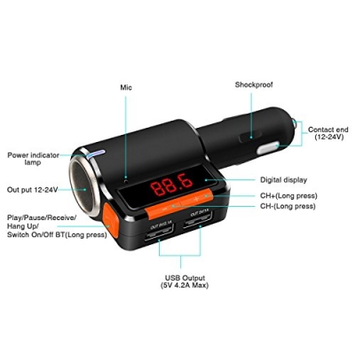 เครื่องเล่น MP3 ในรถยนต์รุ่นใหม่มีจอLCD bluetooth บลูทูธ 900 บาท.-
