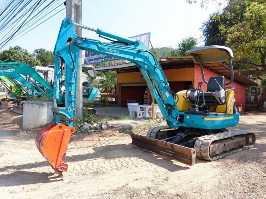 KUBOTA U35-3 ขนาดPC-35<มีลายหัวแย๊ก>รถเก่านอกแท้มีเอกสาร<มีVDOชม>☎️ติดต่อ 085-5632278 (ราคาต่อรองได้)