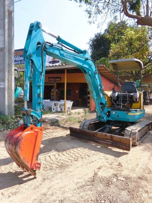 KUBOTA U35-3 ขนาดPC-35<มีลายหัวแย๊ก>รถเก่านอกแท้มีเอกสาร<มีVDOชม>☎️ติดต่อ 085-5632278 (ราคาต่อรองได้)