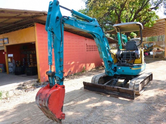 KUBOTA U35-3 ขนาดPC-35<มีลายหัวแย๊ก>รถเก่านอกแท้มีเอกสาร<มีVDOชม>☎️ติดต่อ 085-5632278 (ราคาต่อรองได้)