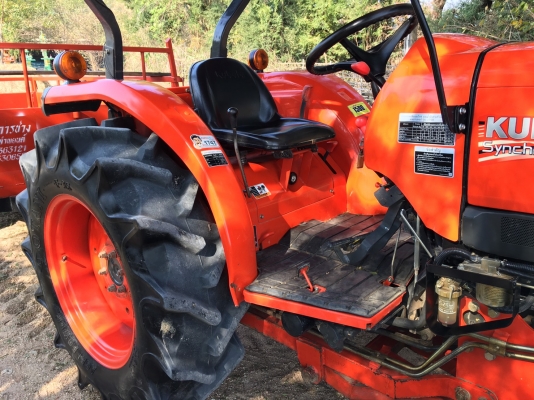 ขาย L4708 SP สภาพนางฟ้าเเน่นๆสีเดิมๆโรงงาน 100\%ใบมีดคานล่าง รถจดทะเบียนเดือน พ.ย ปี 57 ทำงาน 447 ชม