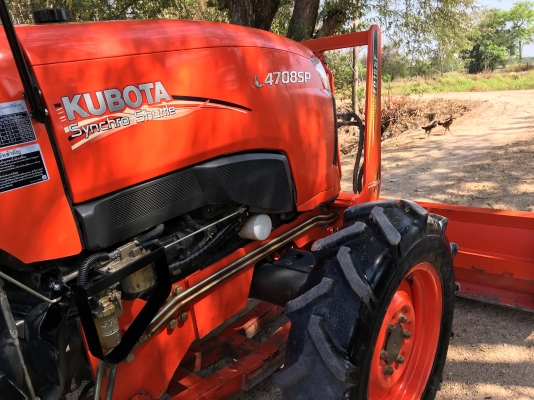 ขาย L4708 SP สภาพนางฟ้าเเน่นๆสีเดิมๆโรงงาน 100\%ใบมีดคานล่าง รถจดทะเบียนเดือน พ.ย ปี 57 ทำงาน 447 ชม