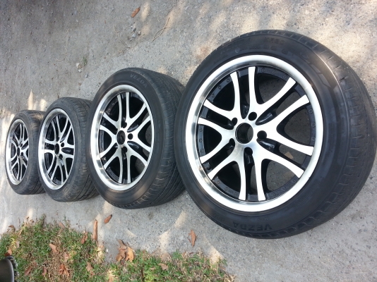 ขอบ17 พร้อมยาง lenso สวยๆ