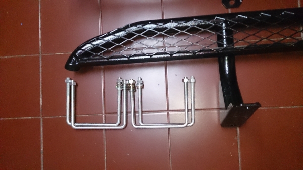 บันไดข้างเหล็กตาข่ายดำ OFF ROAD (ของใหมครับ)