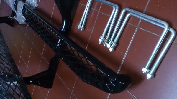 บันไดข้างเหล็กตาข่ายดำ OFF ROAD (ของใหมครับ)