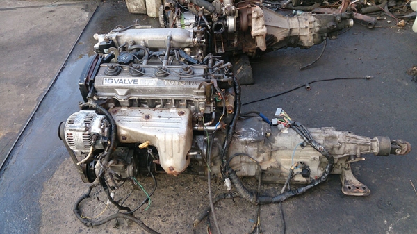 ขายเครื่องยนต์เบนซินขับหลัง TOYOTA 4S Autoสวยๆ