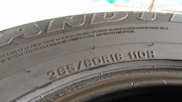 ขายยาง dunlop 265/60/18 ขายยาง dunlop 265/60/18