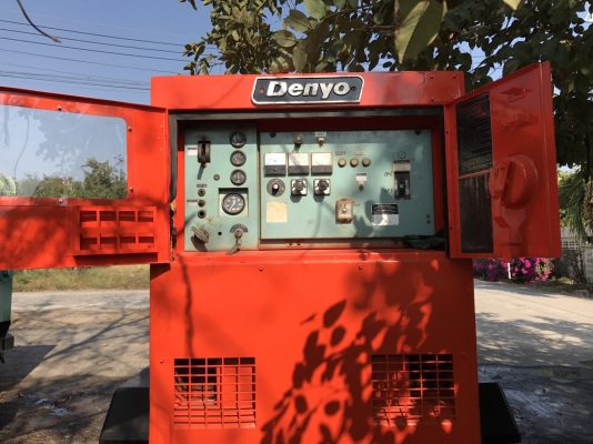 เครื่องปั่นไฟ Denyo 125KVA พร้อมเทเลอร์ เครื่องปั่นไฟ Denyo 125KVA พร้อมเทเลอร์