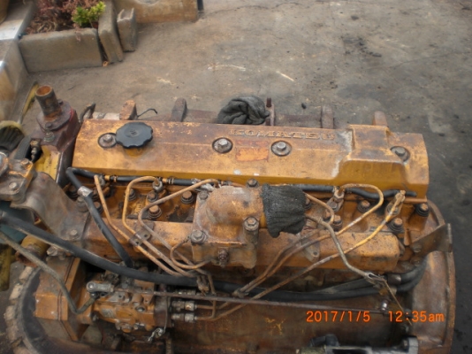 ขายเครื่องยนต์ komatsu 6d95