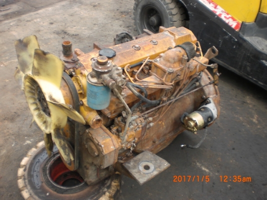 ขายเครื่องยนต์ komatsu 6d95