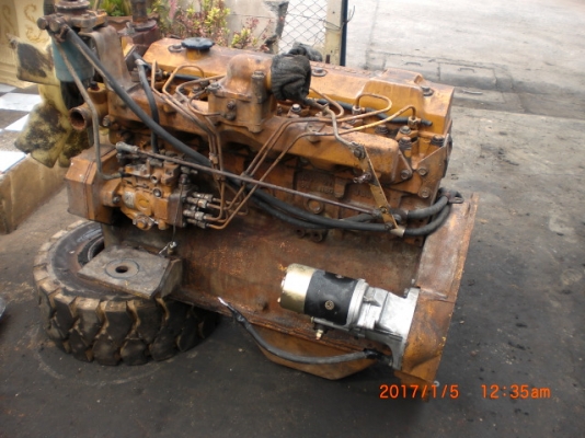 ขายเครื่องยนต์ komatsu 6d95