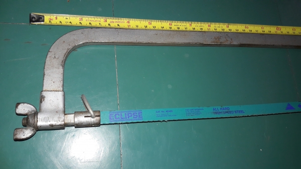 ขายเลื่อยเหล็กงานเก่าเยอรมันด้ามไม้รุ่นเก่าสวยมาจากตู้สินค้าเยอรมัน