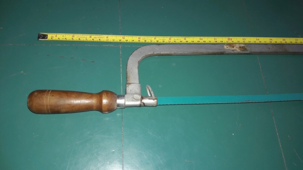 ขายเลื่อยเหล็กงานเก่าเยอรมันด้ามไม้รุ่นเก่าสวยมาจากตู้สินค้าเยอรมัน